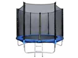 Trampolín infantil Homemiyn Garden con red de seguridad (183 x 200 cm)