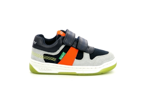 Zapatillas de Niños KICKERS Entrenadores Kalido Azul (30)