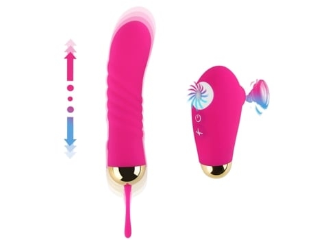 Vibrador TURMIN Crzzh062322 Rojo