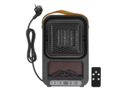 Calefactor eléctrico portátil silencioso con mando a distancia 220 V UE
