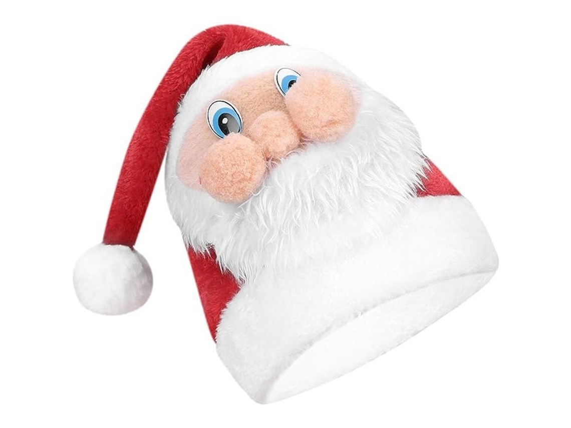 2026-gorro De Papá Noel De Peluche Para Niños Y Adultos, Accesorio Navideño Para Fiestas Y Regalos