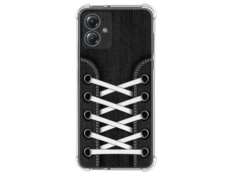 Funda Silicona Antigolpes para Motorola Moto G14 diseño Zapatillas 02 Dibujos