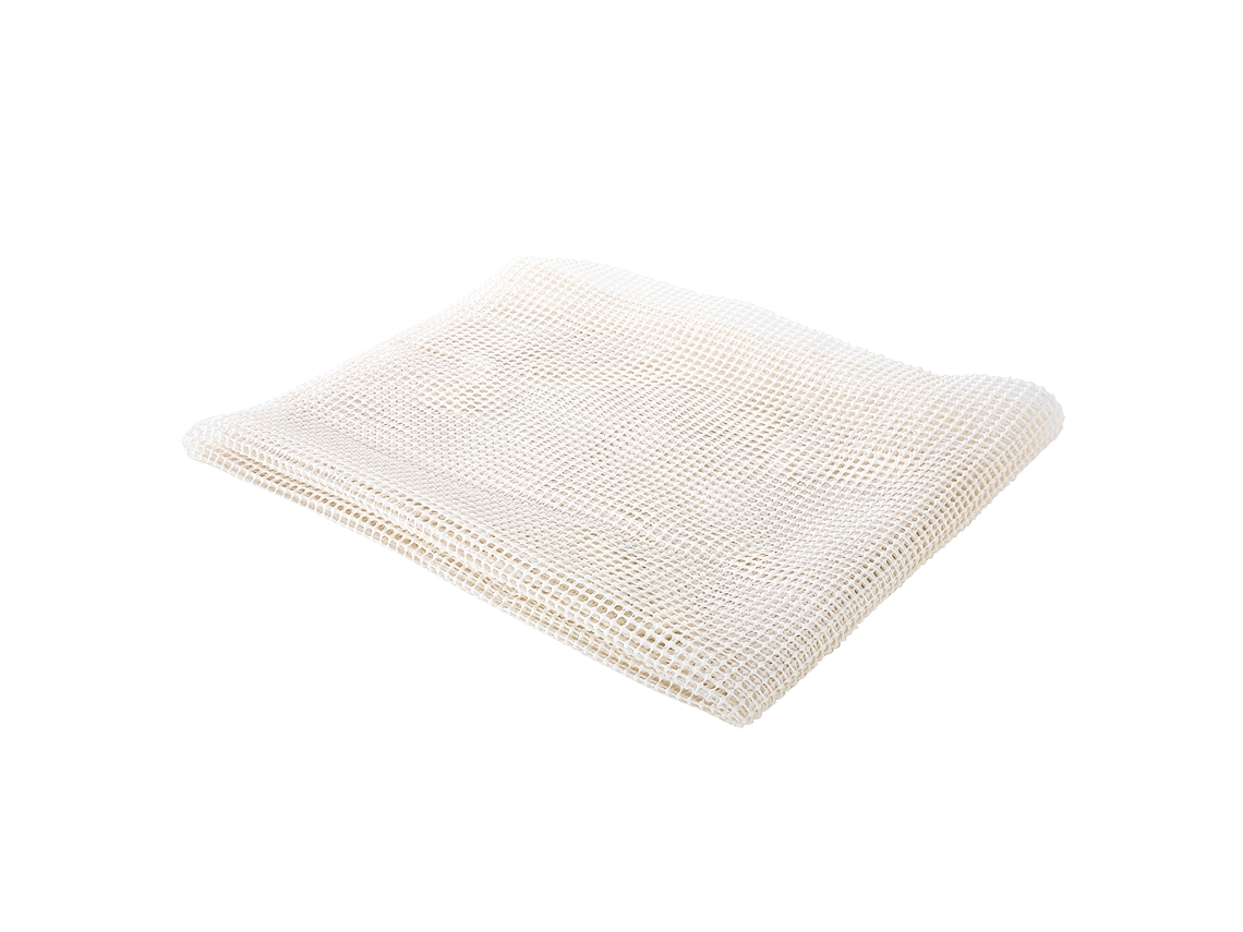 Alfombrilla antideslizante BELIANI Balad de PVC Blanco 110x140