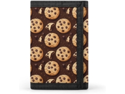 Cartera Compacta Poliéster Con Cremallera Para Hombre Diseño Estampado