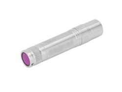 Linterna LED terapéutica con longitudes de onda de luz roja de 630 nm, 660 nm y 850 nm para el alivio del dolor en la cara y el cuerpo.