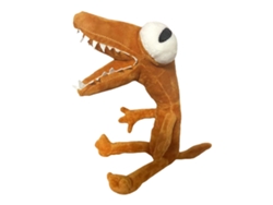 Ats-juguete De Peluche De Lagarto Suave De Algodón Pp Para Niños Para Aliviar El Estrés Color Amarillo