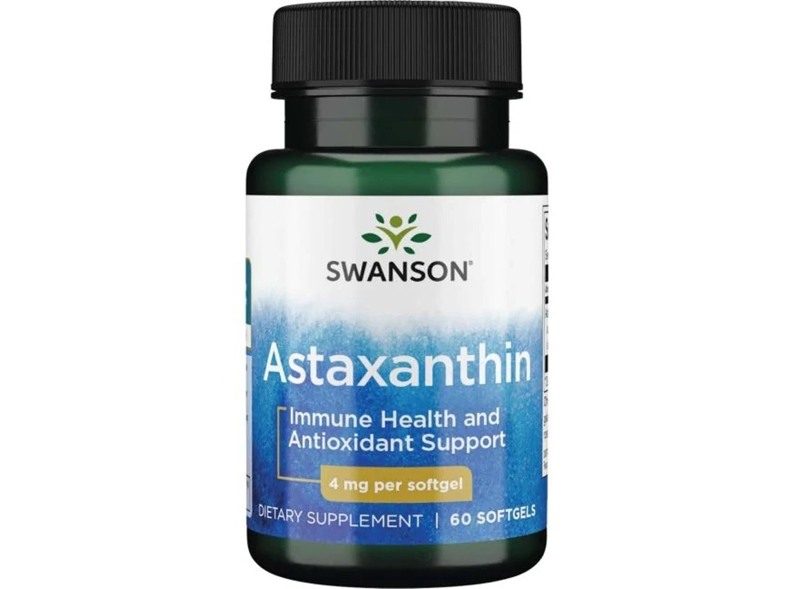 SWANSON Astaxanthin 4 Mg 60 Capsulas