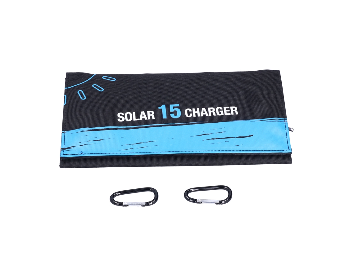 Cargador solar portátil y plegable para celulares y tabletas