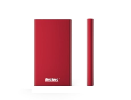 Disco Externo SSD SLOWMOOSE Tipo C USB 3.1 para Laptop (Rojo - 960 GB)