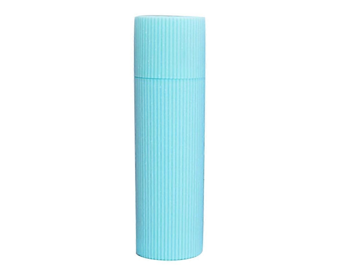 Estuche organizador portátil de viaje de plástico Rosewell para pasta de dientes y cepillos de dientes (azul)