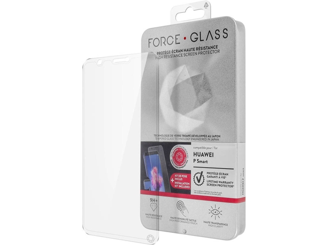 Protector de Cristal Templado FORCE GLASS Huawei P Smart