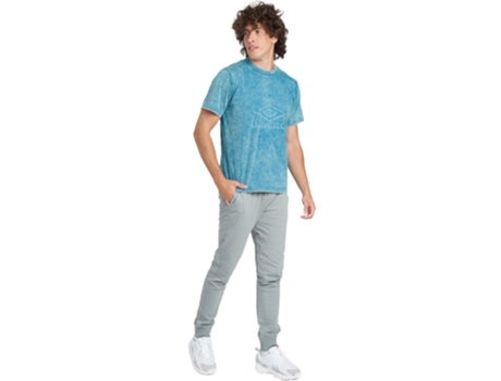 Calça UMBRO Corredores Slim Fit Cinzento L Homem