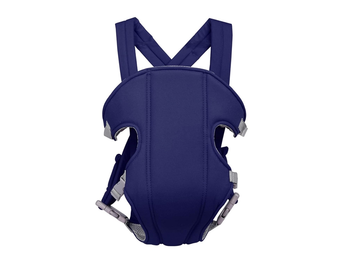 Portabebés ergonómico y transpirable, ajustable por delante y por detrás, de 3 a 16 meses, azul oscuro Gertiz