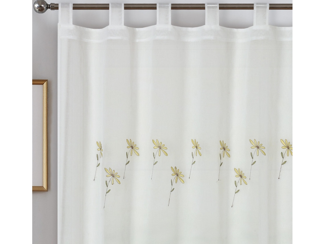 Cortinas de Cocina con Margaritas - Individual