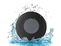 Mini subwoofer inalámbrico portátil e impermeable para ducha, altavoz Bluetooth, llamadas manos libres, reproducción de música y llamadas de Rosewell