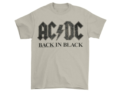 Camiseta ROCKINSTONE AC/DC Back in Black (S)