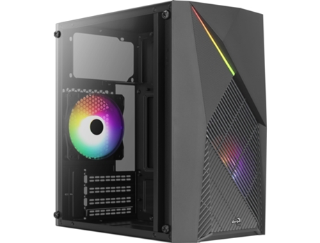 Micro atx carcasa de pc mini torre con panel de cristal AEROCOOL Raider Mini V2 RGB