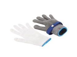 Guantes Resistentes A Los Cortes Para Mataderos De Pescado, Acero Inoxidable, Gris*