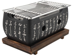 Barbacoa Japonesa, 9,4 * 6,1 * 4,5 Pulgadas, Portátil, Estufa De Carbón, Horno Rectangular