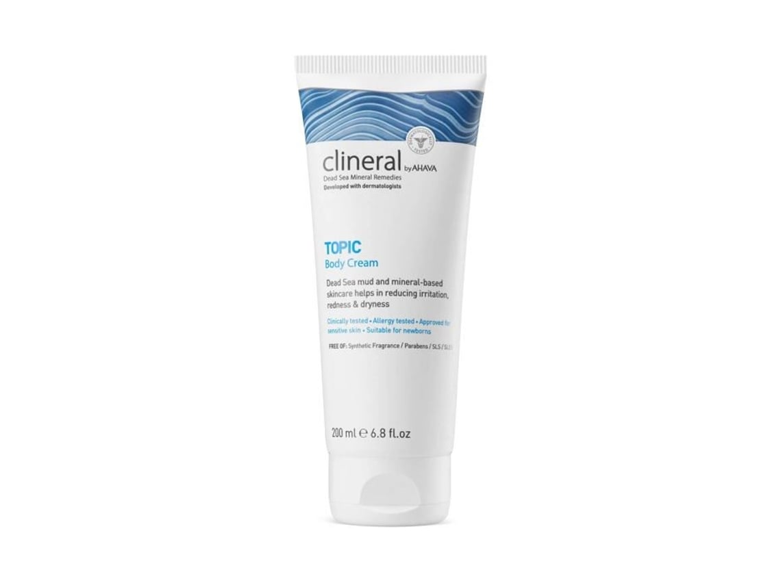 Crema tópica para el cuidado corporal Clineral, 68 onzas líquidas Ahava (paquete de 1)