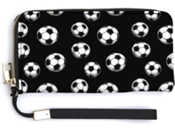 Cartera Cuero Con Cremallera Para Mujer Diseño Estampado