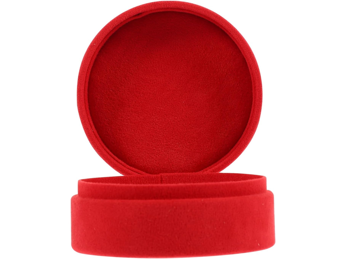 Joyería Suave Cojín Organizar Proteger Anillos Collares Estilo Sencillo Elegante Almacenamiento Práctico Caja