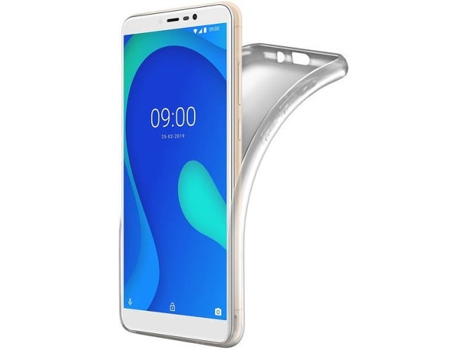Carcasa Wiko Y80 MUVIT Flex Transparente