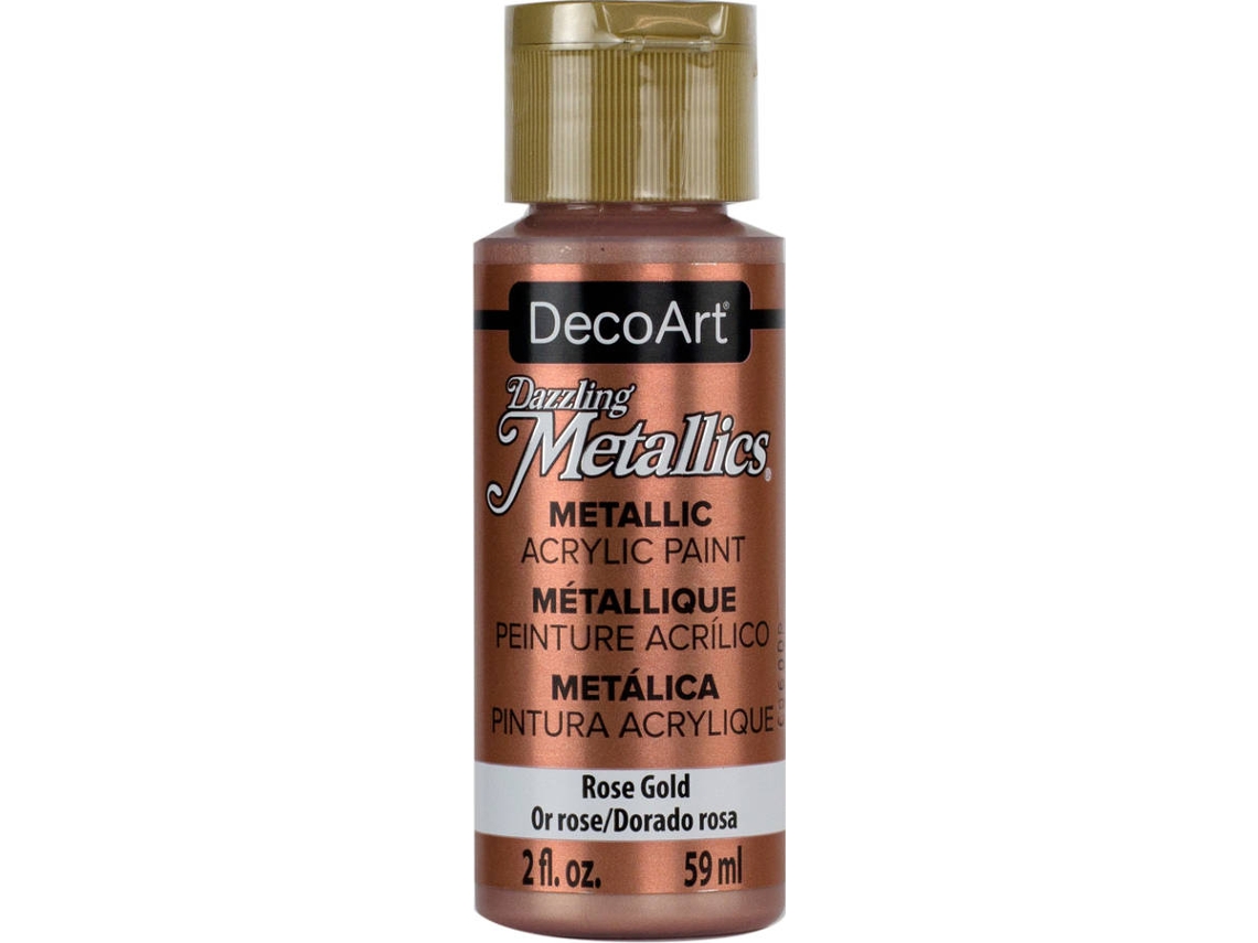 Pintura Acrílico AMERICANA Dazzling Metallics Rosa Dorado (59 ml)