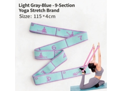 Bandas De Resistencia Para Fitness, Yoga Y Pilates Digitallab Azul