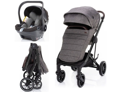 Carrito de Bebé ZOPA Quest Tornado (92x55.5x110 cm - Gris)