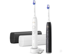 Cepillo de Dientes PHILIPS HX7419/01 Blanco e Negro (2 unidades)
