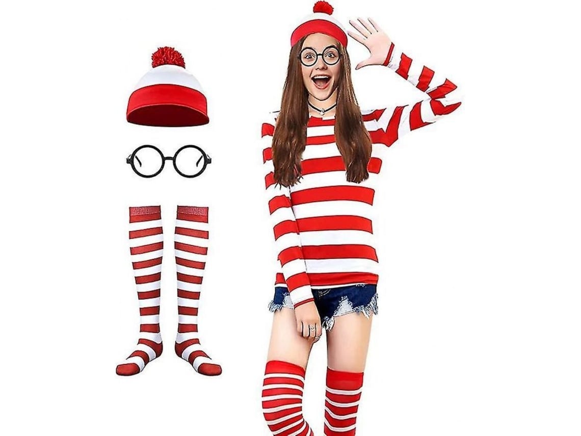 Conjunto de disfraces Rebe para mujeres, hombres, parejas y familias, que incluye camisa, gorra, gafas y calcetines de poliéster, talla L.