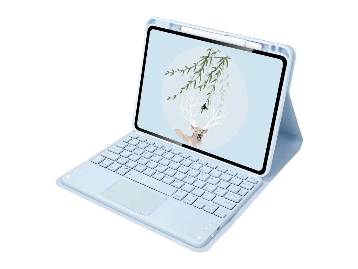 Kit de protección para tableta y teclado táctil para iPad Pro 11
