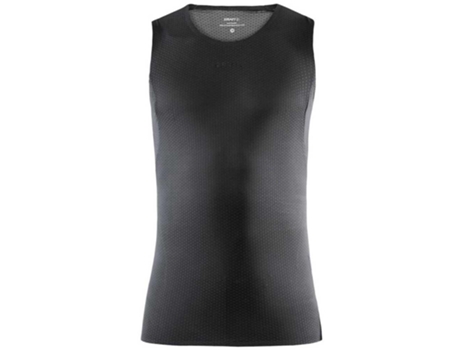 Camiseta de Hombre para Running CRAFT Dry Nanoweight Negro (M)