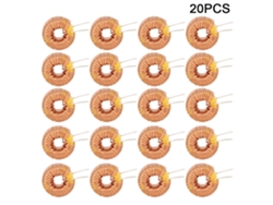 20 Unidades De Cable Inductor Toroidal De Cobre De 100 Μh Y 0,6 Mm Para Placa De Circuito Impreso (pcb).