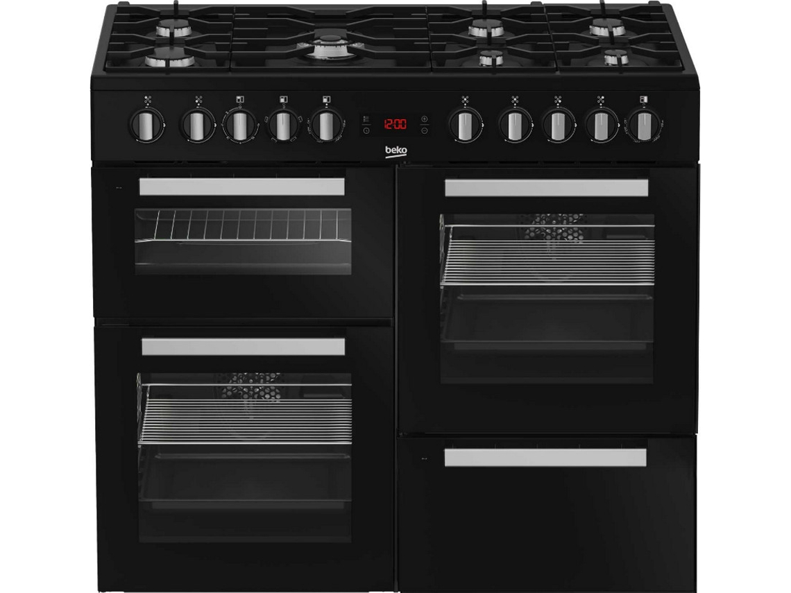 Cocina BEKO PF335325DB (128 L - Gas - Negro)