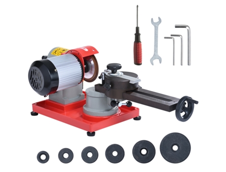 VEVOR Afilador de Hojas de Sierra Circular 370 W 3600 rpm con Muela de 125 mm