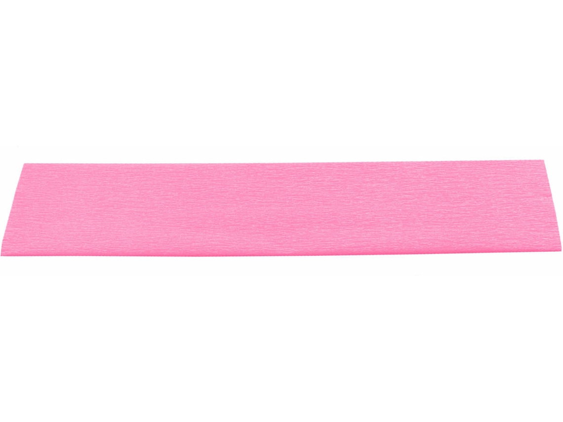 Papel Crepé WEROLA (Rosa - 0,5 x 2,5 m)