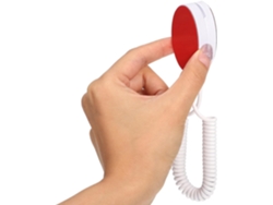 Cable Retráctil Para Mando A Distancia, De Plástico Sólido Con Gancho Adhesivo.