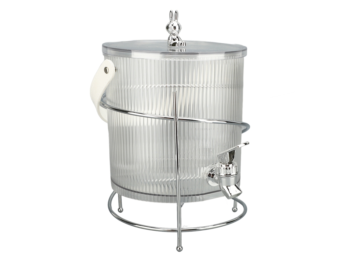 Dispensador De Bebidas Con Grifo Y Soporte Para Fiestas, Bodas, Limonada Y Usos Múltiples.