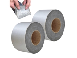 Cinta de butilo autoadhesiva impermeable para reparaciones, 2 rollos de 5 m x 5 m, para sellar techos y ventanas. Rosewell