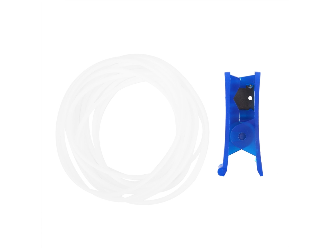 Kit De Cortatubos De Ptfe Para Tubos Bowden De Pe Y Pu, Diámetro Interior De 2,0 Mm Y Diámetro Exterior De 4,0 Mm, Transparente.