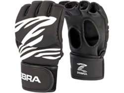 Guantes De Combate ZEBRA  (Negro - XL)