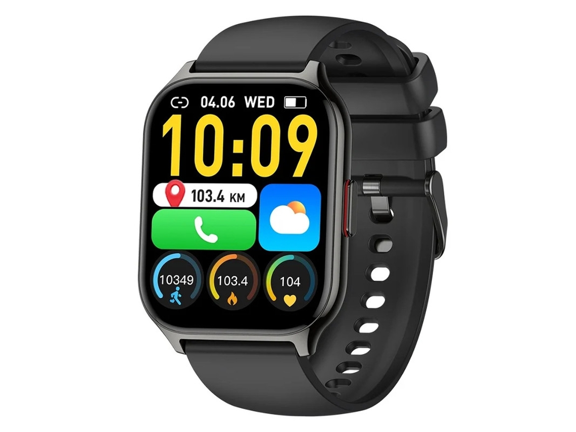 Reloj inteligente para mujer y hombre, con función de llamadas, de 1,9 pulgadas, compatible con Android y iPhone, rastreador Bestvite 123