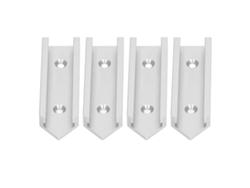 Conector de riel en T de aluminio (para carpintería, 100 x 30 mm)
