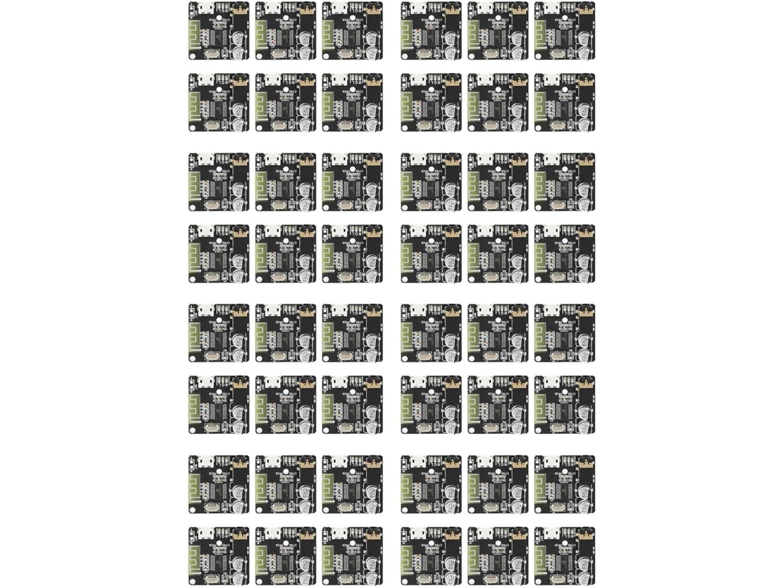 48 Unidades De Tarjeta Receptora De Audio Bluetooth 5.0 Serie Vhm-314 V.20 Con Decodificador Mp3 Sin Pérdidas