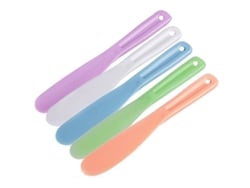 Cucharas De Silicona Para Mezclar Mascarillas Y Cremas, Aplicador De Maquillaje, 20,5 X 3 Cm, Reutilizables