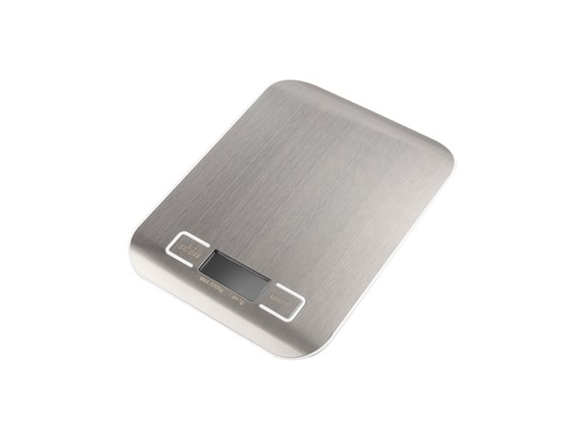 Balanza De Cocina Electrónica De Precisión En Acero Inoxidable 5kg Küken Kuken