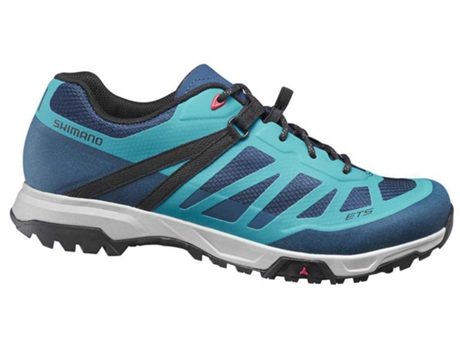 Zapatillas para Mujer SHIMANO Et5 Azul para Ciclismo (EU 37)