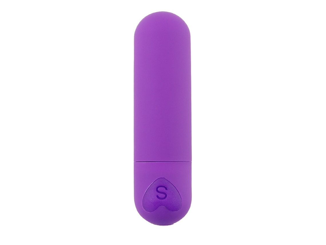 Vibrador mini bala de 10 velocidades para mujer (Morado) YIZHOOD